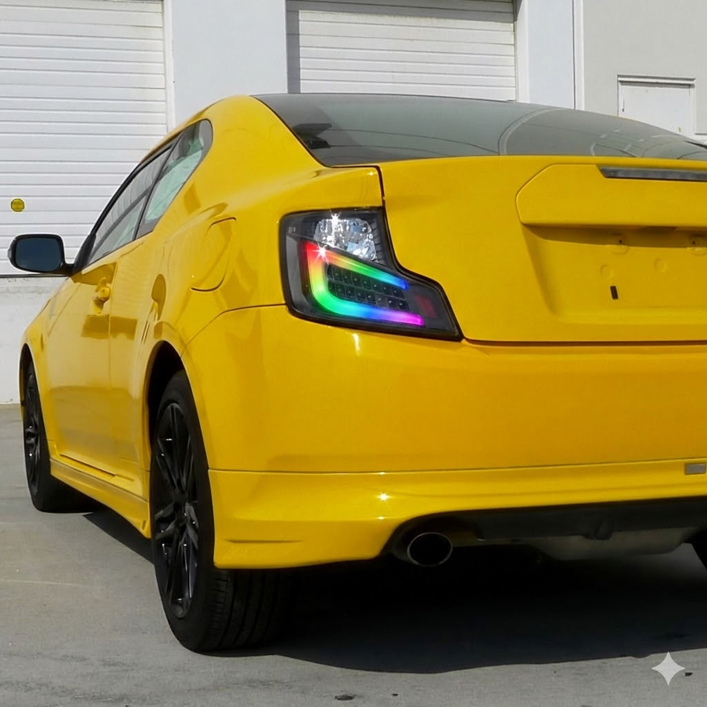 NTXGLOW RGB tail lights (2011 - 2013 Scion TC)