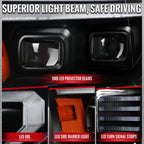 NTXGLOW RGB LED headlights (2015 - 2017 Ford F150)