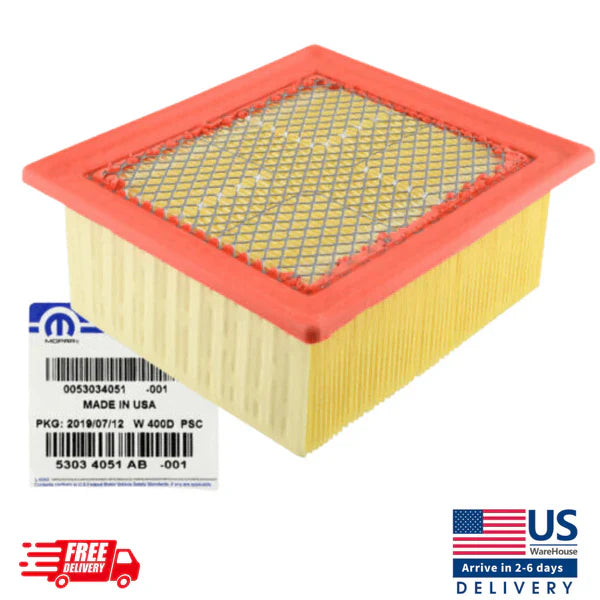 Mopar Air Filter 53034051AB for 2007-2024 Dodge RAM OEM quality image 0