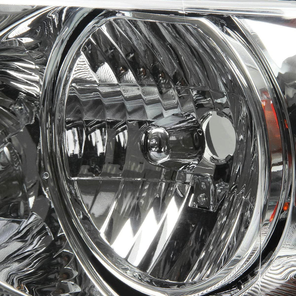 Dna Motoring Hlohf1504cham Headlight Assembly Driver And Passenger Side