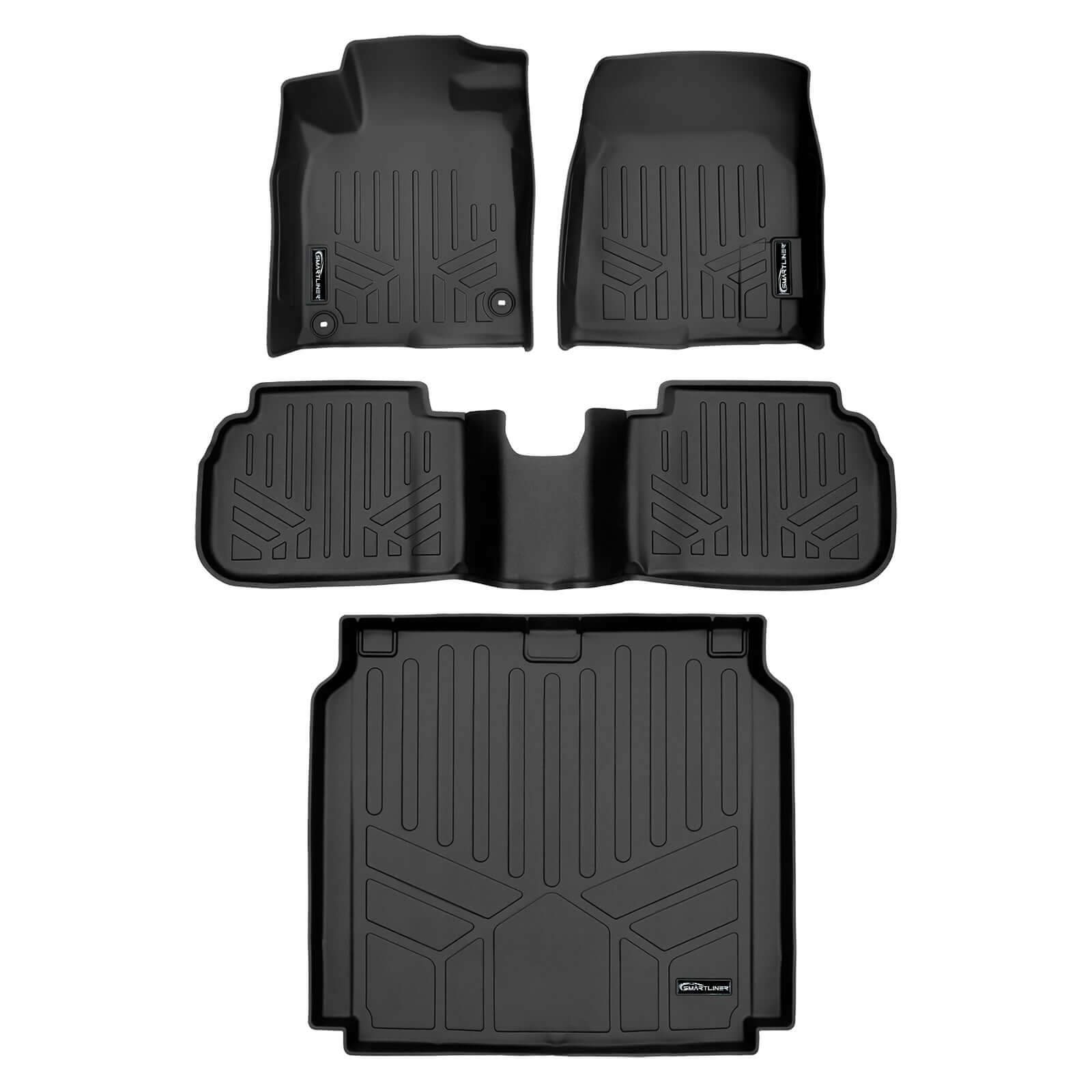 SMARTLINER Floor Liners for 2024-2026 Acura Integra/Integra Type S (with 2nd Row USB Ports)