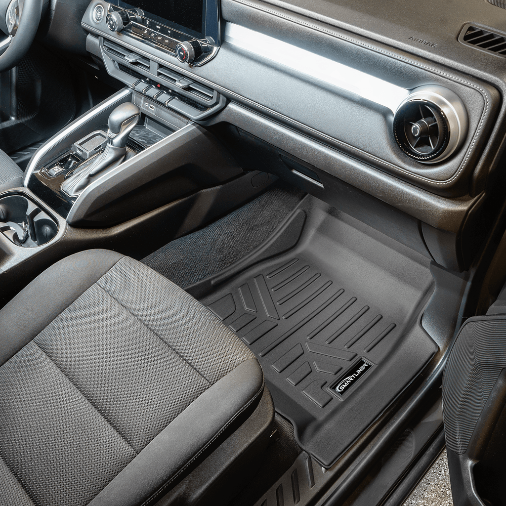 SMARTLINER Floor Liners for 2023-2026 GMC Canyon (Only Fits Crew Cabs | Carpet)