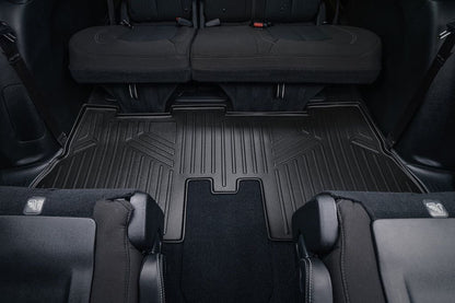 SMARTLINER Custom Fit Floor Liners For 2017-2020 Chrysler Pacifica with 2nd Row Bench Seats (8 Passenger Model)