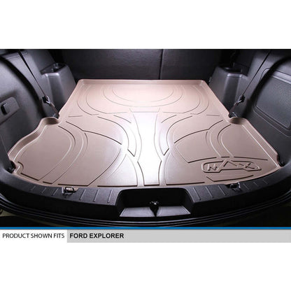 SMARTLINER Custom Fit Floor Liners For 2017-2019 Ford Explorer without 2nd Row Center Console