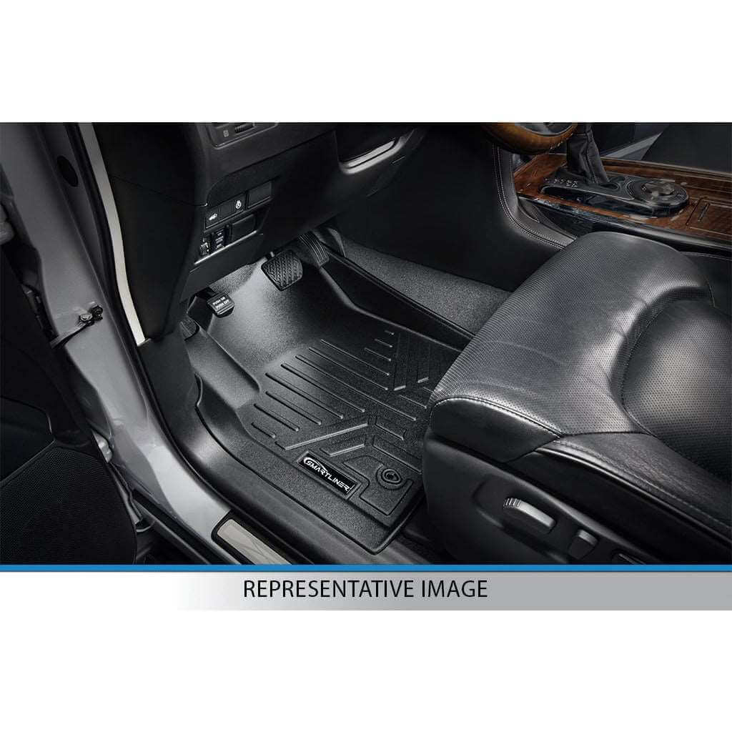 SmartCoverage™ Floor Liners For 2019 - 2024 Ram 1500 Crew Cab Vinyl without Rear Underseat Storage Box
