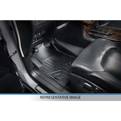 SMARTLINER Floor Liners for 2014-2020 Transit Connect With Carpet (Long Wheelbase & 2nd Row Bucket Seats)