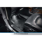 SMARTLINER Floor Liners for 2014-2020 Transit Connect With Carpet (Long Wheelbase & 2nd Row Bucket Seats)