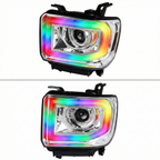 NTXGlow RGB headlights (14 - 19 GMC Sierra 1500 / 2500 / 3500)