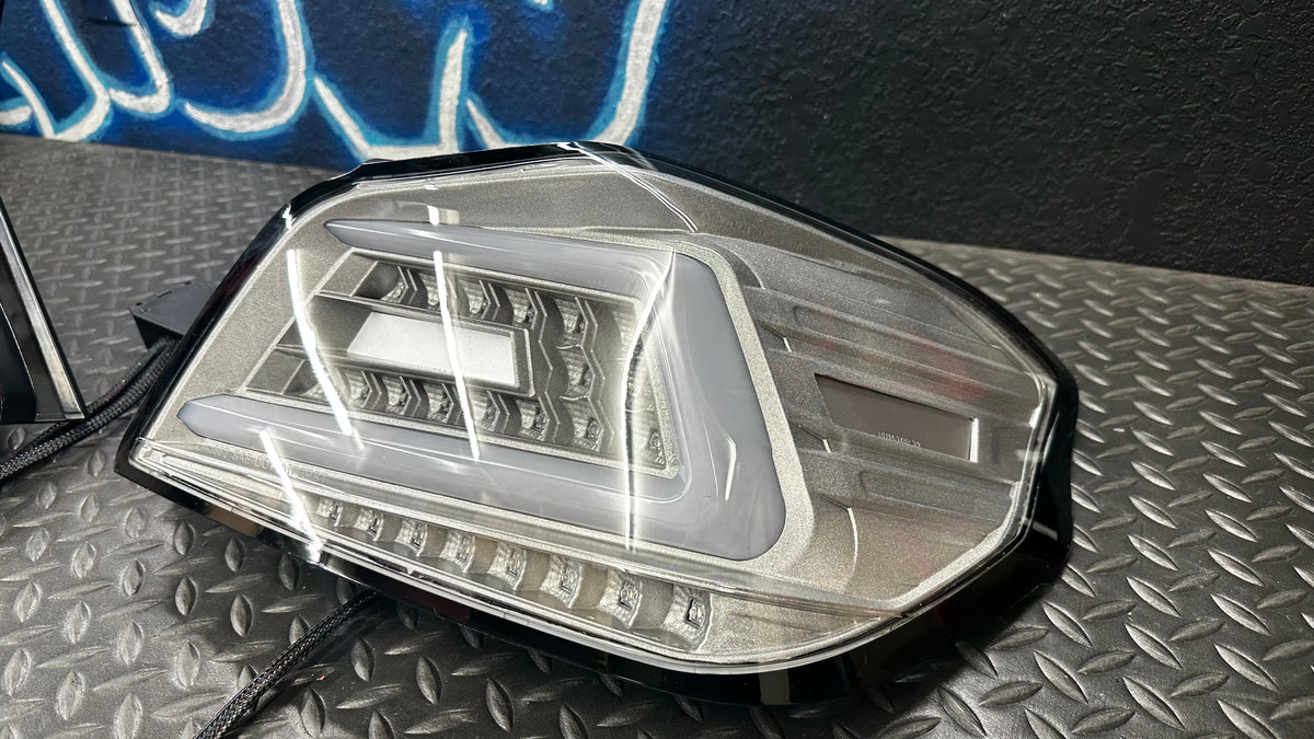 NTXGlow Clear Color Shifting Spec D Tail Lights (2015-2021 Subaru WRX)