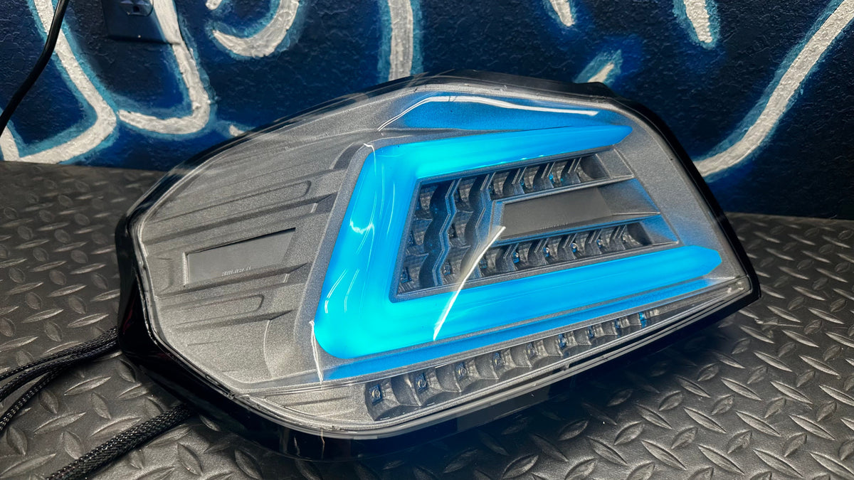 NTXGlow Clear Color Shifting Spec D Tail Lights (2015-2021 Subaru WRX)