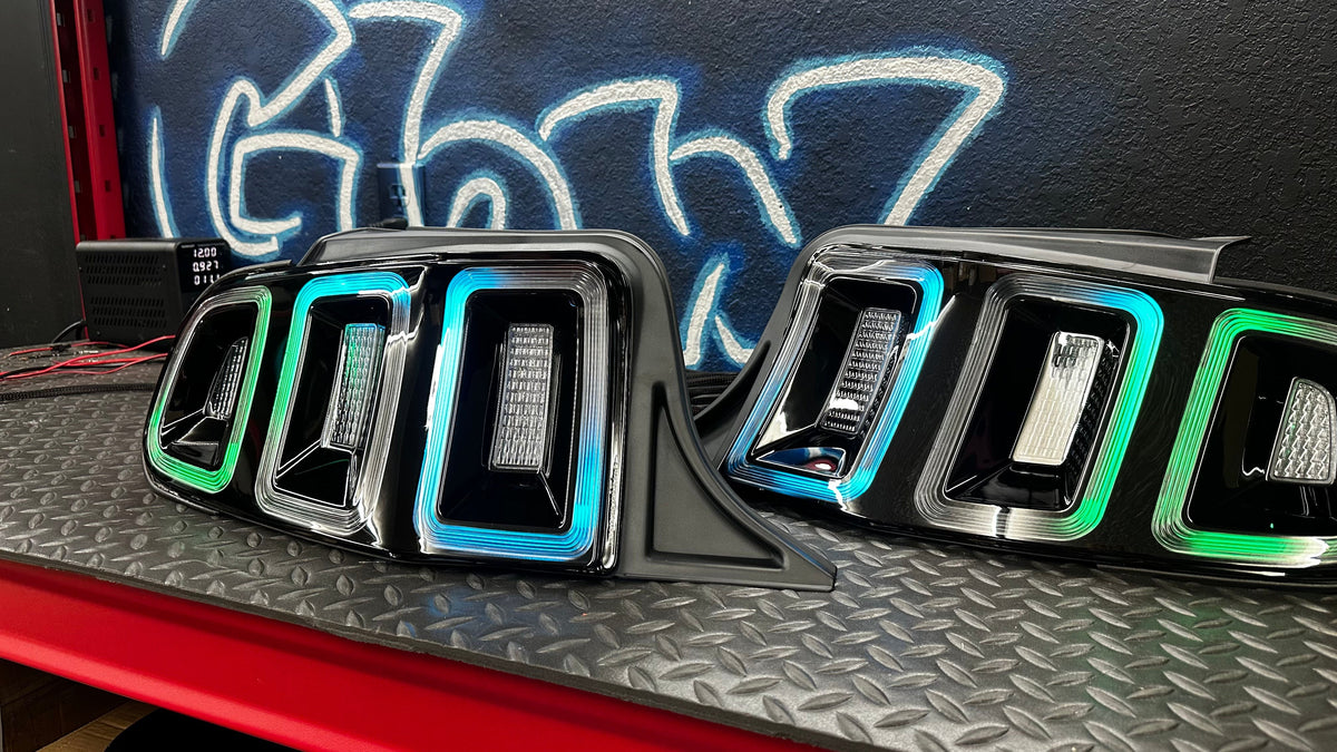 NTXGlow RGB Tail Lights (2010-2014 Ford Mustang)