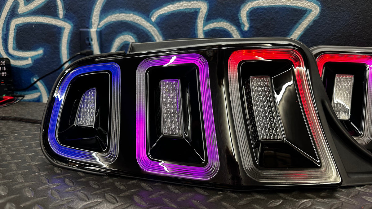 NTXGlow RGB Tail Lights (2010-2014 Ford Mustang)