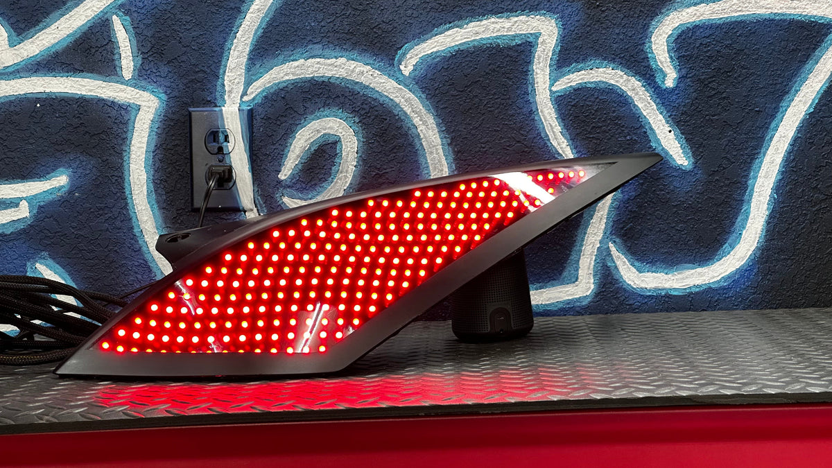 NTXGlow Grid LED Tail Lights (2003-2008 Nissan 350Z)