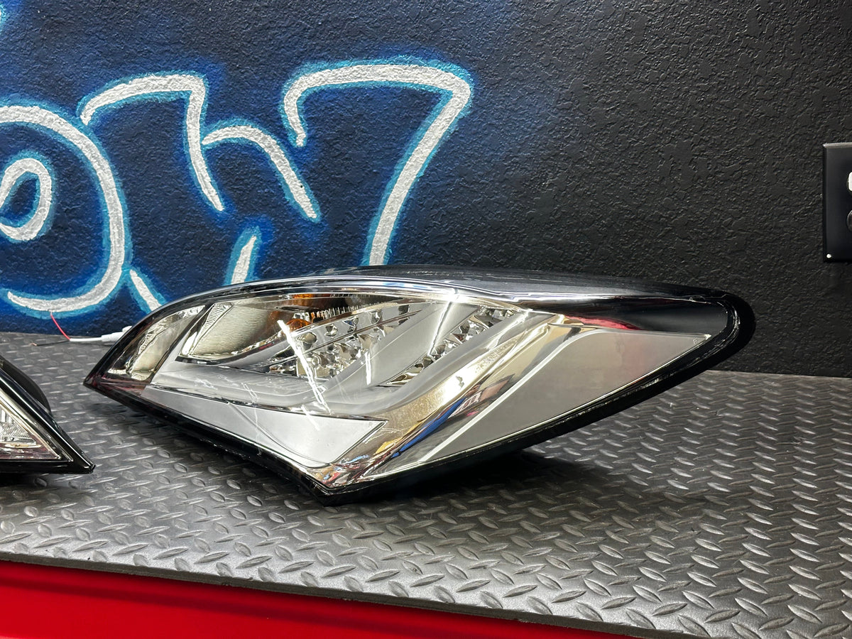 NTXGLOW TRUE clear tail lights (2010 - 2016 hyundai genesis coupe)