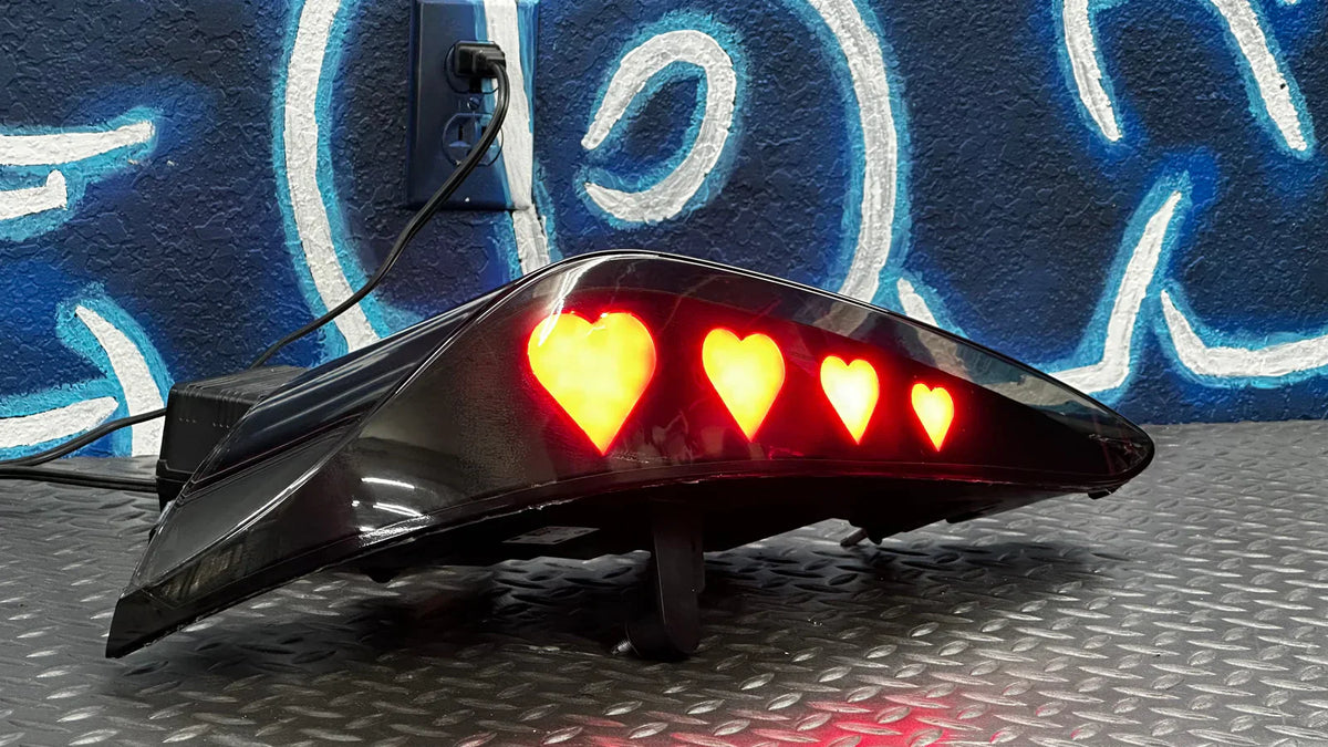 NTXGLOW HEART TAIL LIGHTS (MK5 TOYOTA SUPRA)