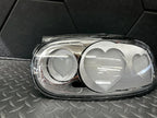 NTXGlow CLEAR Diffused Heart Tail Lights (1990-1997 Na Mazda Miata)