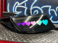 READY TO SHIP - NTXGLOW diffused Heart RGB tail lights (2021 - 2026 Toyota GR86)