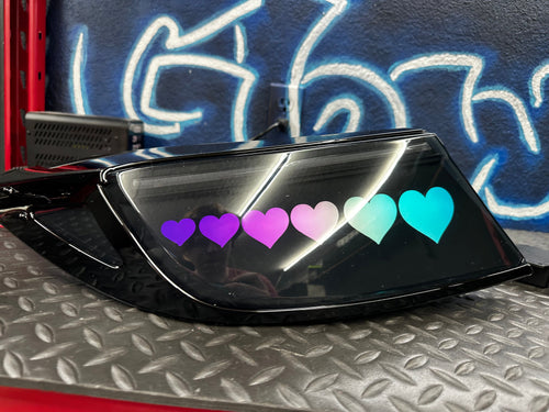 READY TO SHIP - NTXGLOW diffused Heart RGB tail lights (2021 - 2026 Toyota GR86)