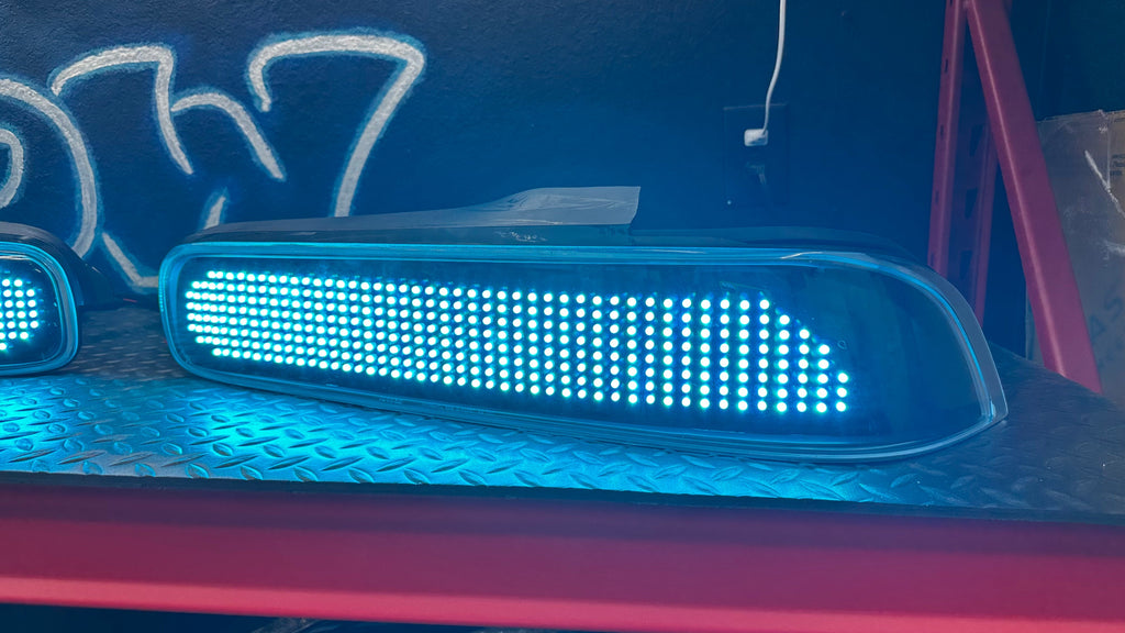 NTXGlow RGB Grid Tail Lights (1994-2001 Acura Integra)