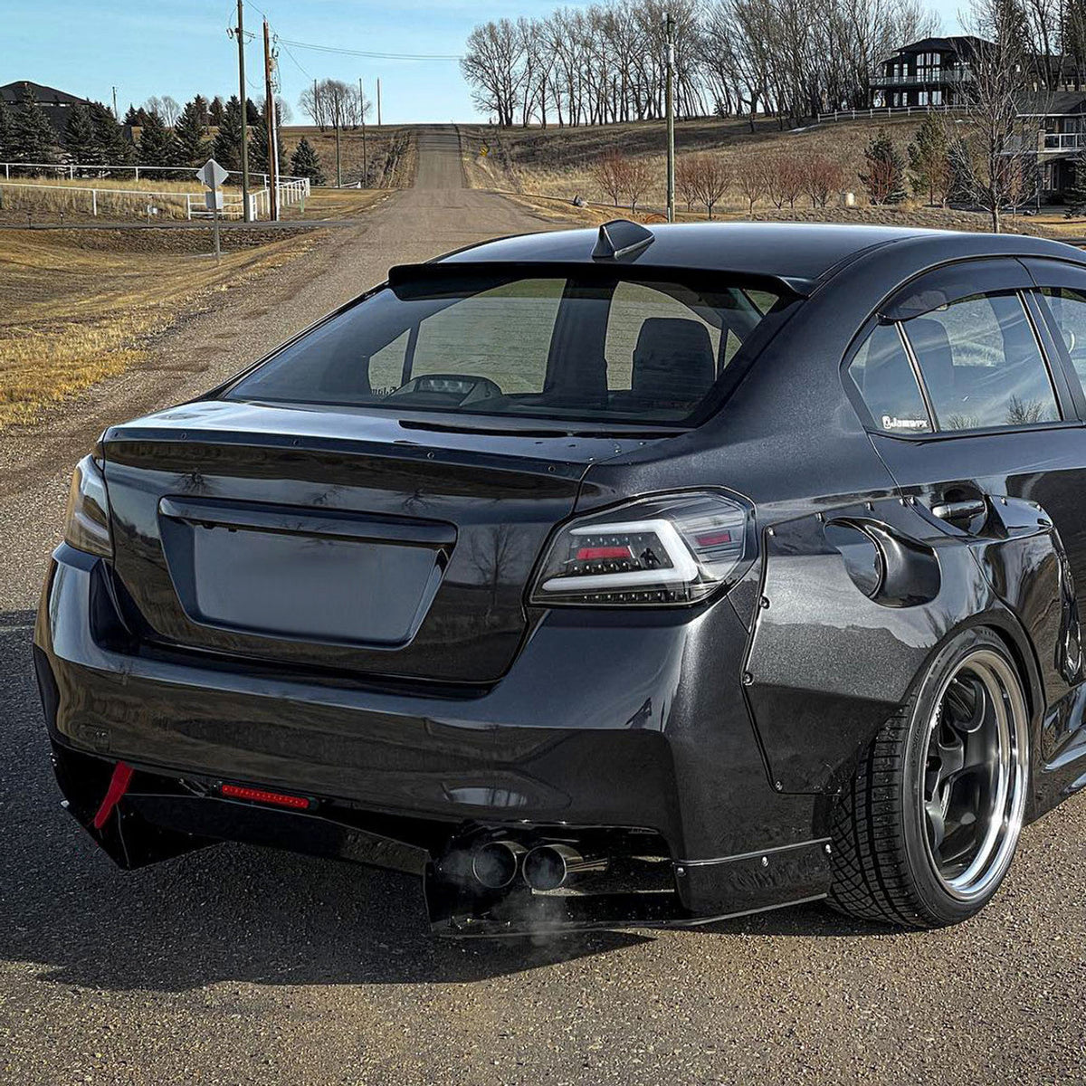 NTXGLOW BLACK LED tail lights (2015 - 2021 Subaru WRX)