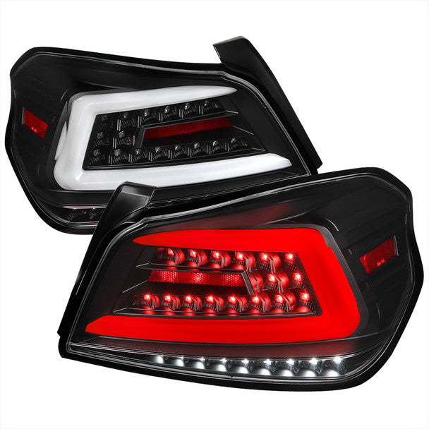 NTXGLOW BLACK LED tail lights (2015 - 2021 Subaru WRX)