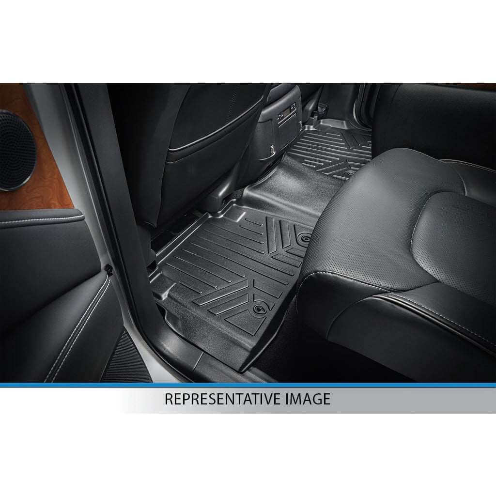 SMARTLINER Custom Fit Floor Liners For 2007 - 2017 Ford Expedition/Lincoln Navigator with 2nd Row Bucket Seats (No EL or L Models)