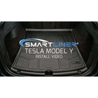 SMARTLINER Floor Liners for 2020-2025 Tesla Model Y (7 Passenger)