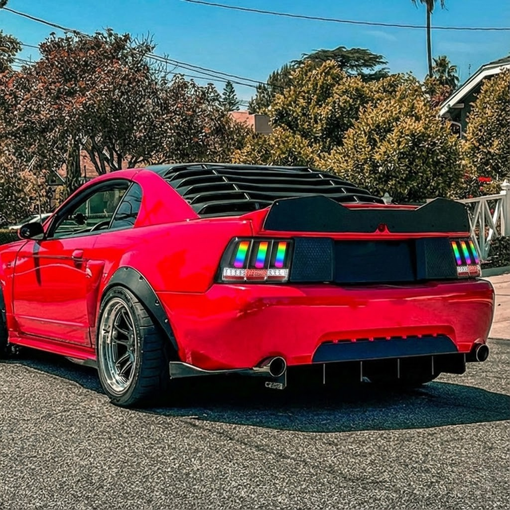 NTXGLOW RGB tail lights (99 - 04 Ford mustang)