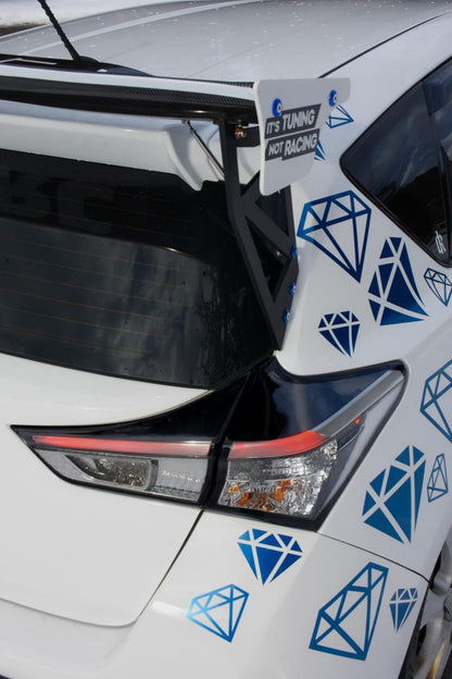 NTXGlow clear tail light LENSES (2016 - 2018 Scion Toyota Corolla IM hatchback / Corolla / Auris )