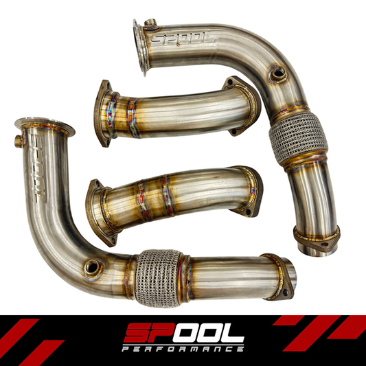 SPOOL BMW G90 M5 Race Downpipes