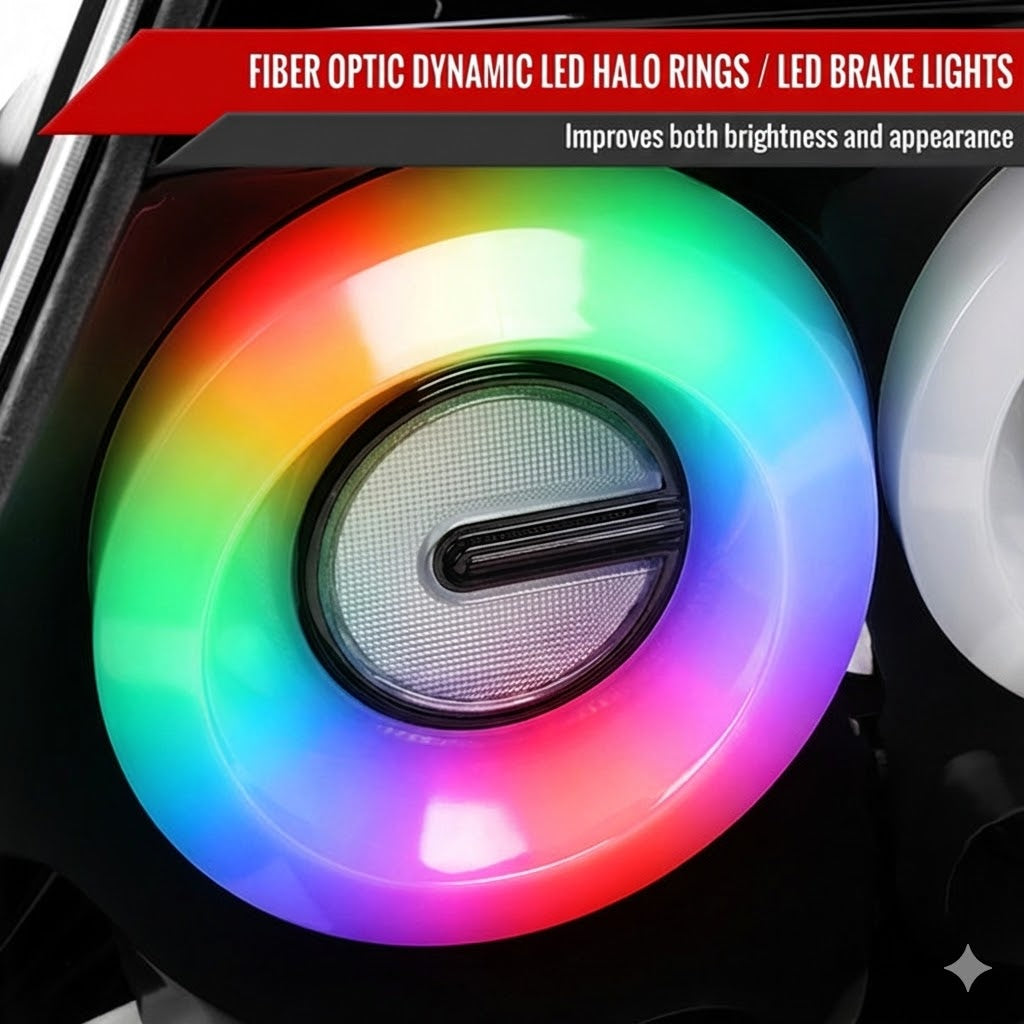 NTXGLOW RGB tail lights (2003 - 2007 Infiniti G35 Coupe)