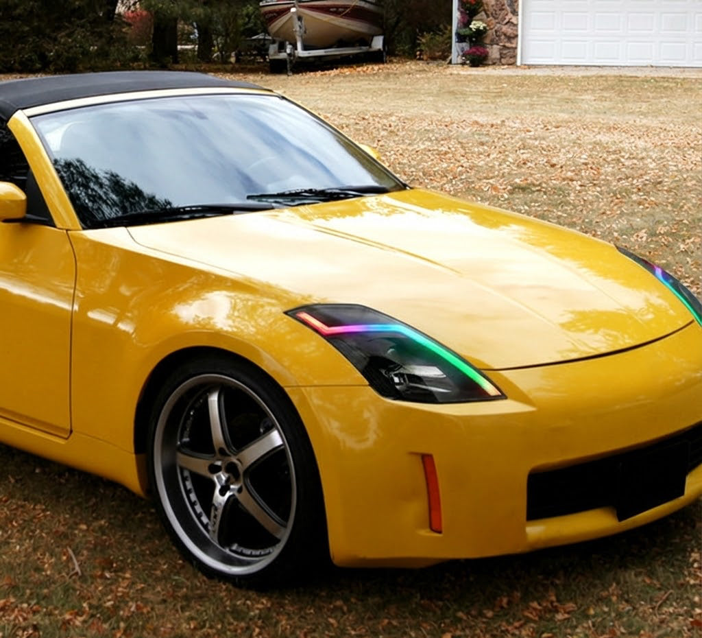NTXGLOW RGB headlights (2003 - 2005 nissan 350z)