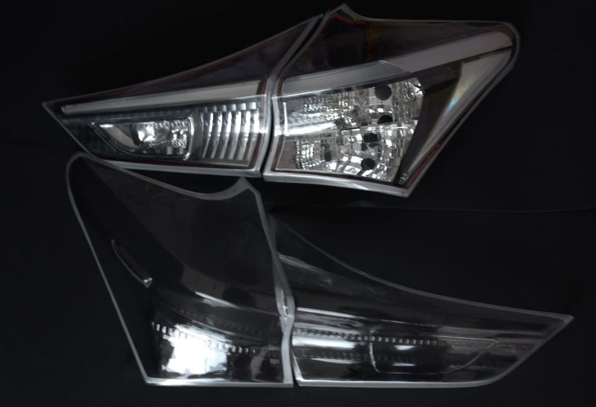 NTXGlow clear tail light LENSES (2016 - 2018 Scion Toyota Corolla IM hatchback / Corolla / Auris )
