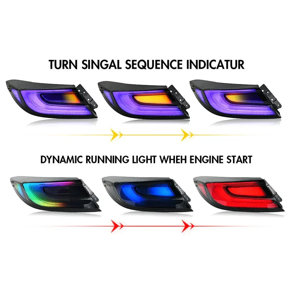 NTXGlow RGB LED Tail Lights (2021-25 Toyota GR86 & Subaru BRZ) - invoke concepts