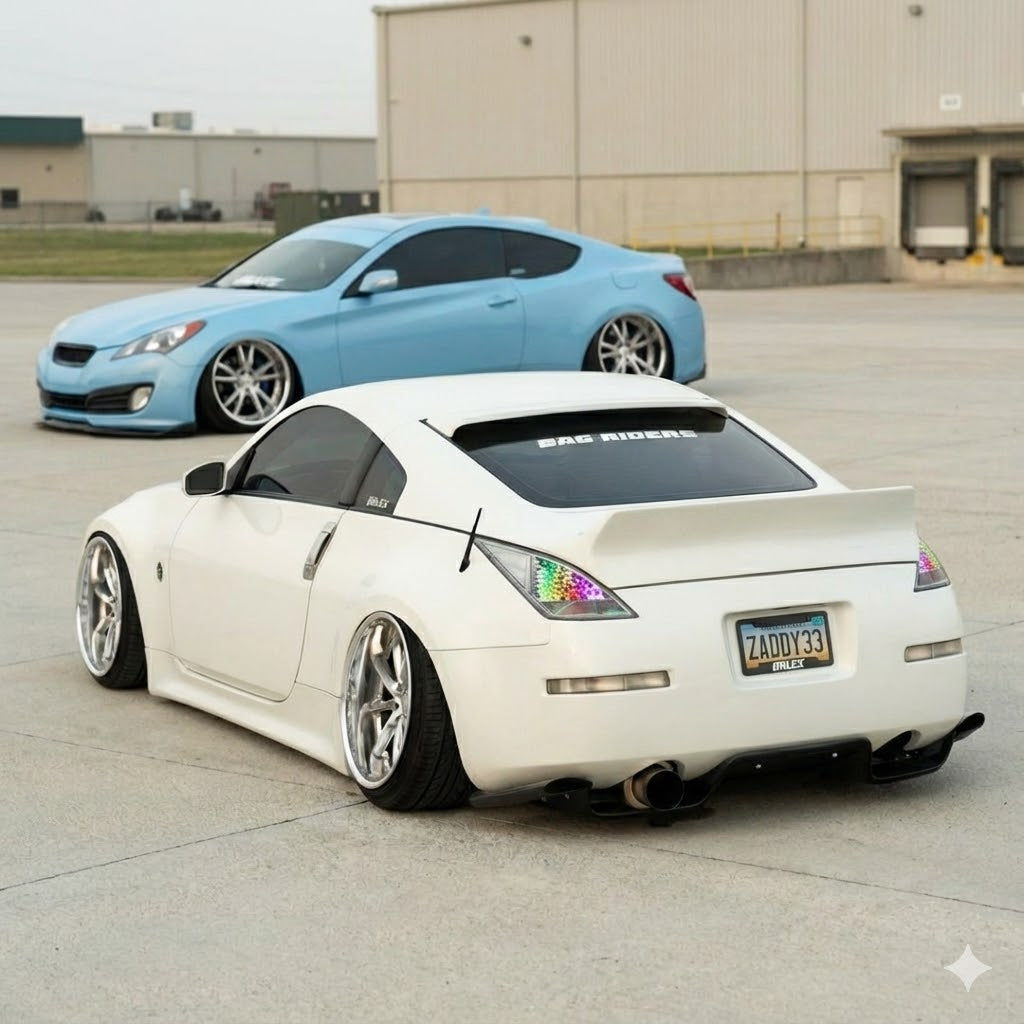NTXGLOW RGB tail lights (03 - 09 nissan 350z)