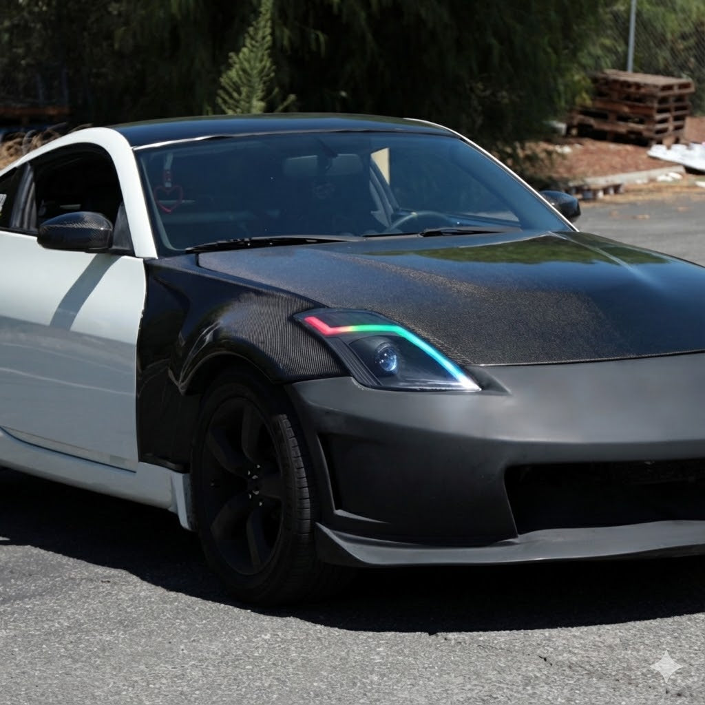 NTXGLOW RGB headlights (2006 - 2009 nissan 350z)