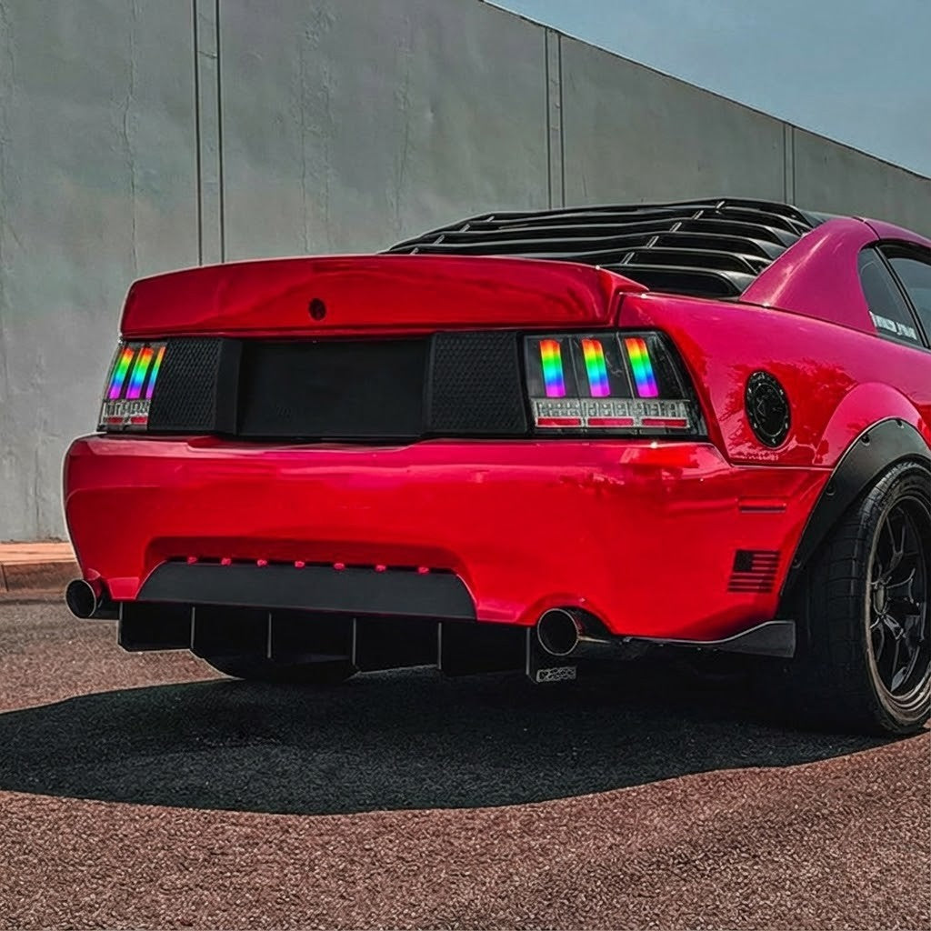 NTXGLOW RGB tail lights (99 - 04 Ford mustang)