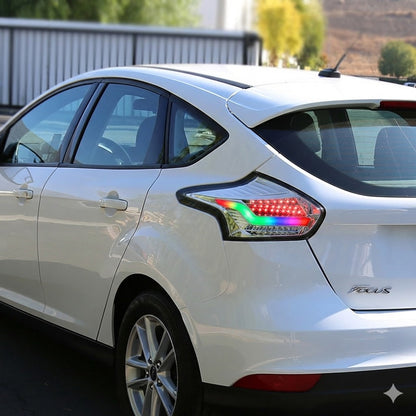 NTXGlow RGB Tail Lights Chrome (2015 - 2019 Ford Focus ST/RS)