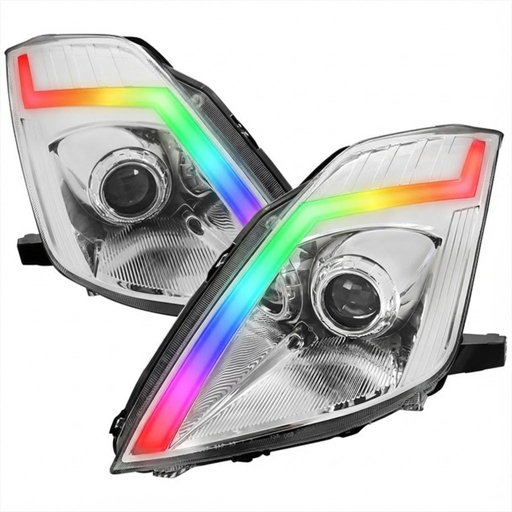 NTXGLOW RGB headlights (2006 - 2009 Nissan 350z)